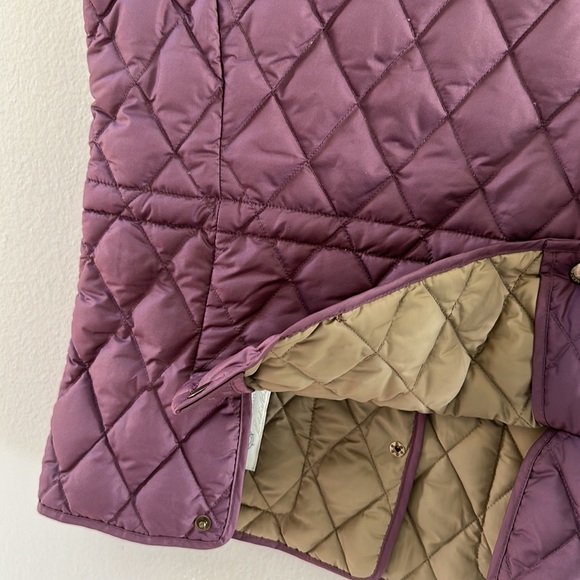 Eddie Bauer Goose Down Snap Front Quilted Vest with Pockets & Cinch-able Waist M - Picture 5 of 12